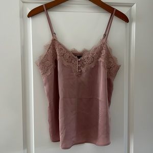Abercrombie & Fitch Size S Lace Camisole Mauve Pink - never worn